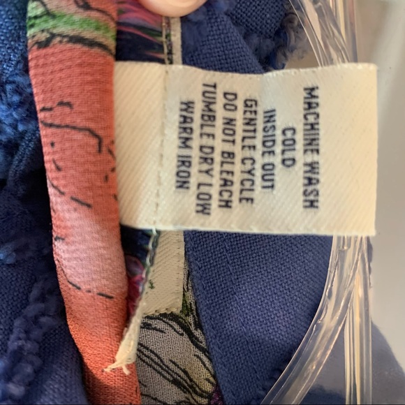 Vintage Coat Spring Retro Twee Floral Embroidered Button Up Jacket - Picture 9 of 13